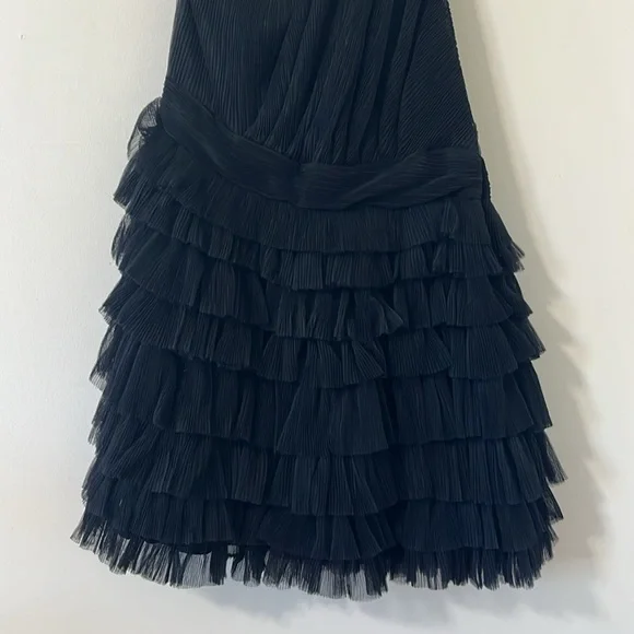 VICI Endless Rose Hello Lover One Shoulder Tiered Tulle Mini Dress Size XL NEW - Picture 4 of 11
